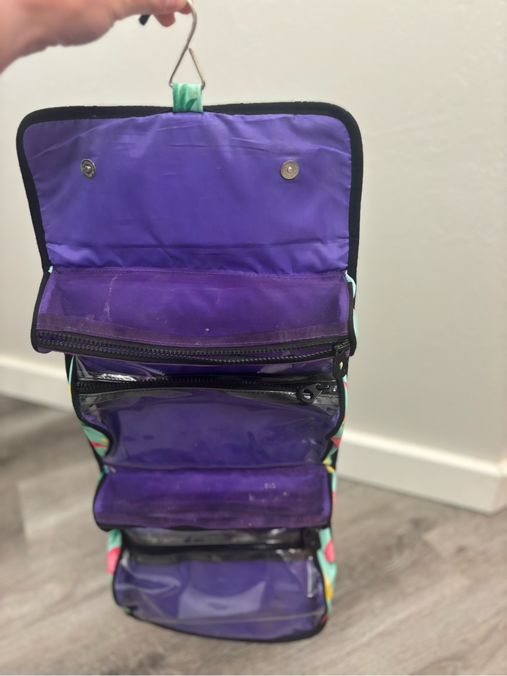 Jo&Jo Tropical Fruit Hanging Organizer - bathroom travel bag hanging tote